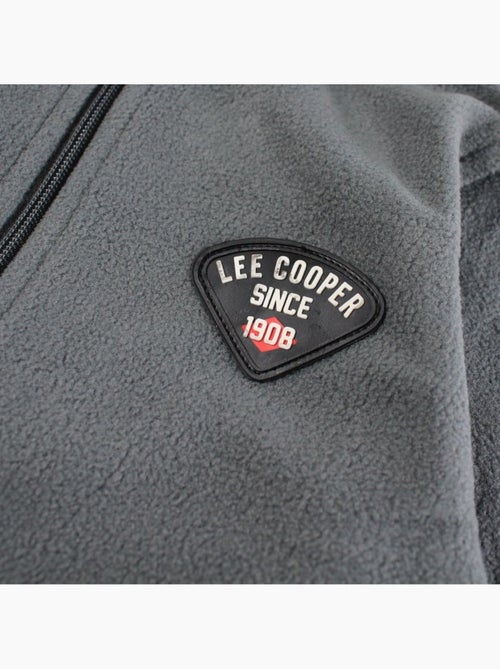 Lee cooper - veste polaire zippée col montant, manches longues - Kiabi