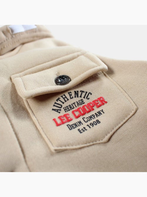 Lee Cooper - Veste sweat à capuche boutonnée garçon - Kiabi