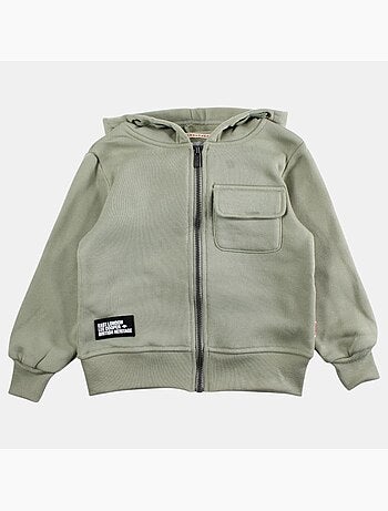 Lee Cooper - Veste sweat à capuche garçon imprimée
