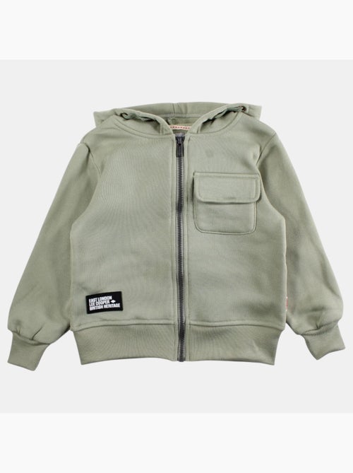 Lee Cooper - Veste sweat à capuche garçon imprimée - Kiabi