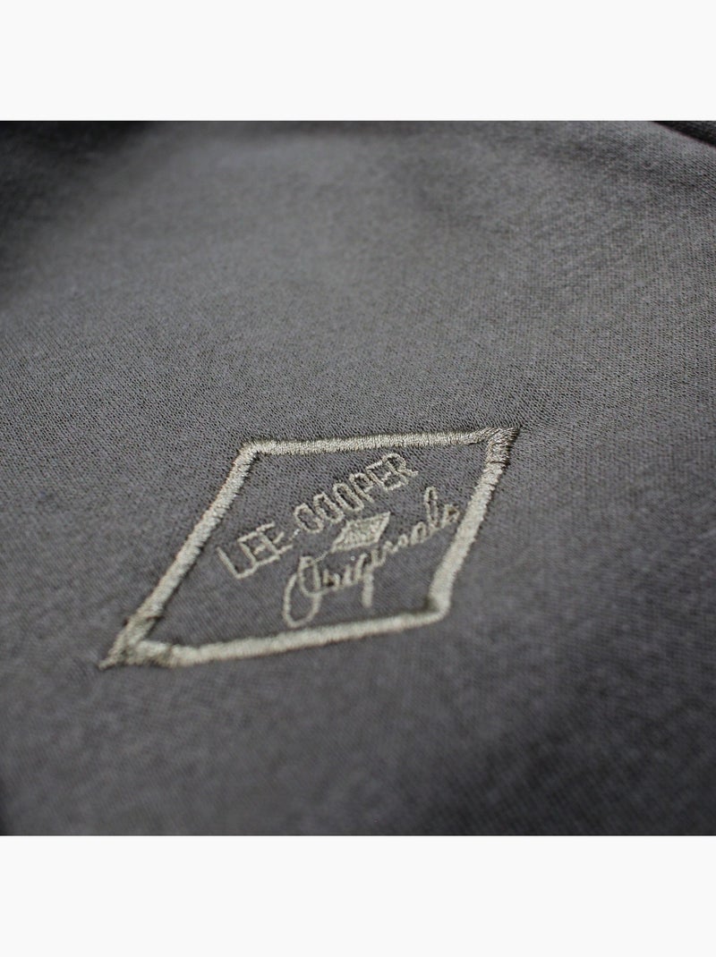 Lee Cooper - Veste sweat à capuche homme Kaki - Kiabi