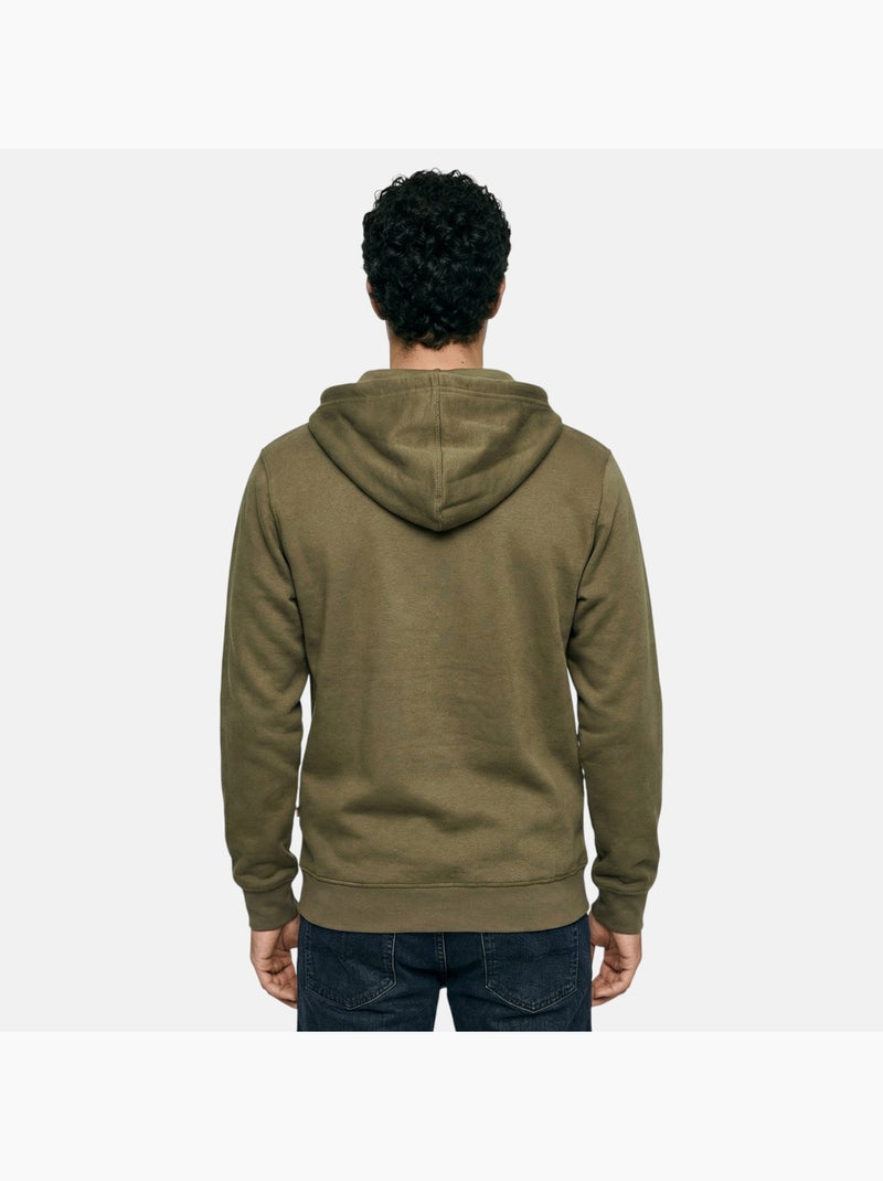 Lee Cooper - Veste sweat à capuche homme Kaki - Kiabi