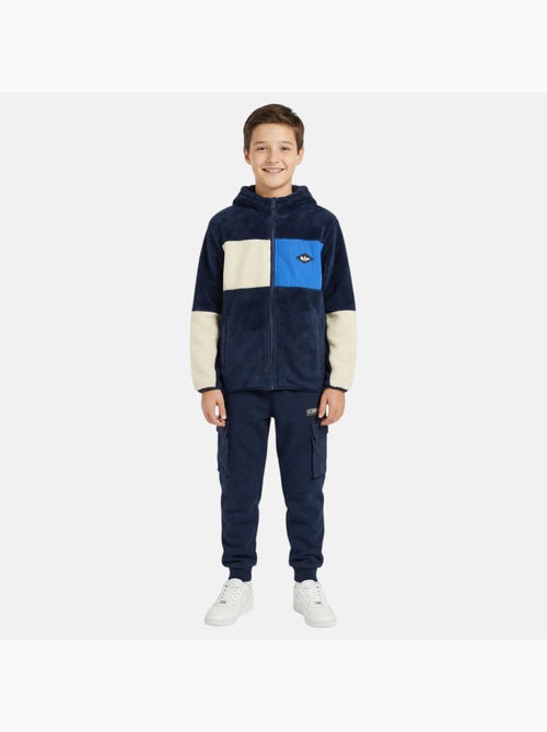 Lee Cooper - Veste zippée à capuche avec pantalon de jogging garçon - Kiabi Lee Cooper - Veste zippée à capuche avec pantalon de jogging garçon - Kiabi