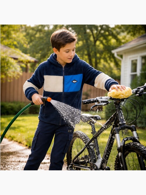 Lee Cooper - Veste zippée à capuche avec pantalon de jogging garçon - Kiabi Lee Cooper - Veste zippée à capuche avec pantalon de jogging garçon - Kiabi