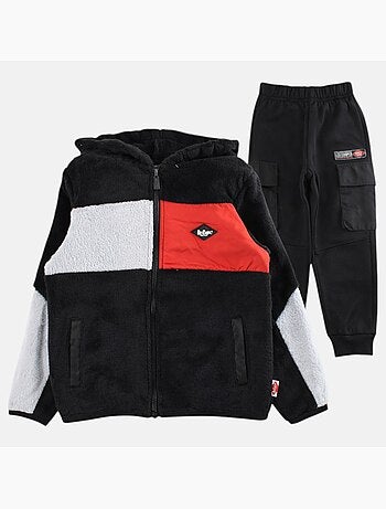 Lee Cooper - Veste zippée à capuche avec pantalon de jogging garçon