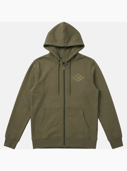 Lee cooper - veste zippée à capuche, manches longues et finitions bord-côte - Kiabi Lee cooper - veste zippée à capuche, manches longues et finitions bord-côte - Kiabi