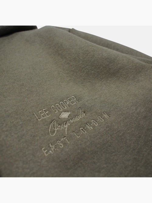Lee cooper - veste zippée à capuche, manches longues et finitions bord-côte - Kiabi Lee cooper - veste zippée à capuche, manches longues et finitions bord-côte - Kiabi