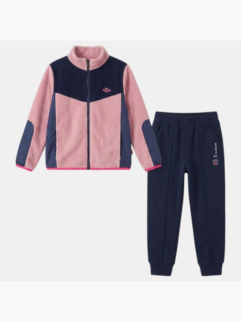 Lee Cooper - Veste zippée et pantalon de jogging fille Bleu marine - Kiabi