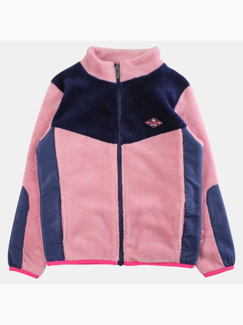 Lee Cooper - Veste zippée et pantalon de jogging fille Bleu marine - Kiabi