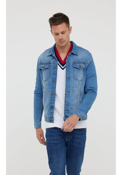 Lee Cooper - Vestes FASTIC Double stone used - Kiabi