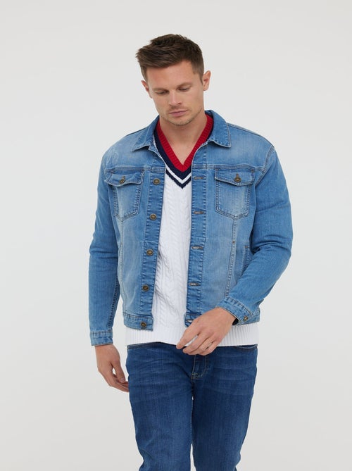 Lee Cooper - Vestes FASTIC Double stone used - Kiabi