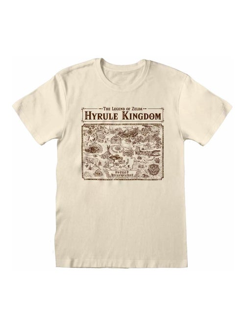 Legend Of Zelda - T-shirt MAP OF HYRULE - Kiabi