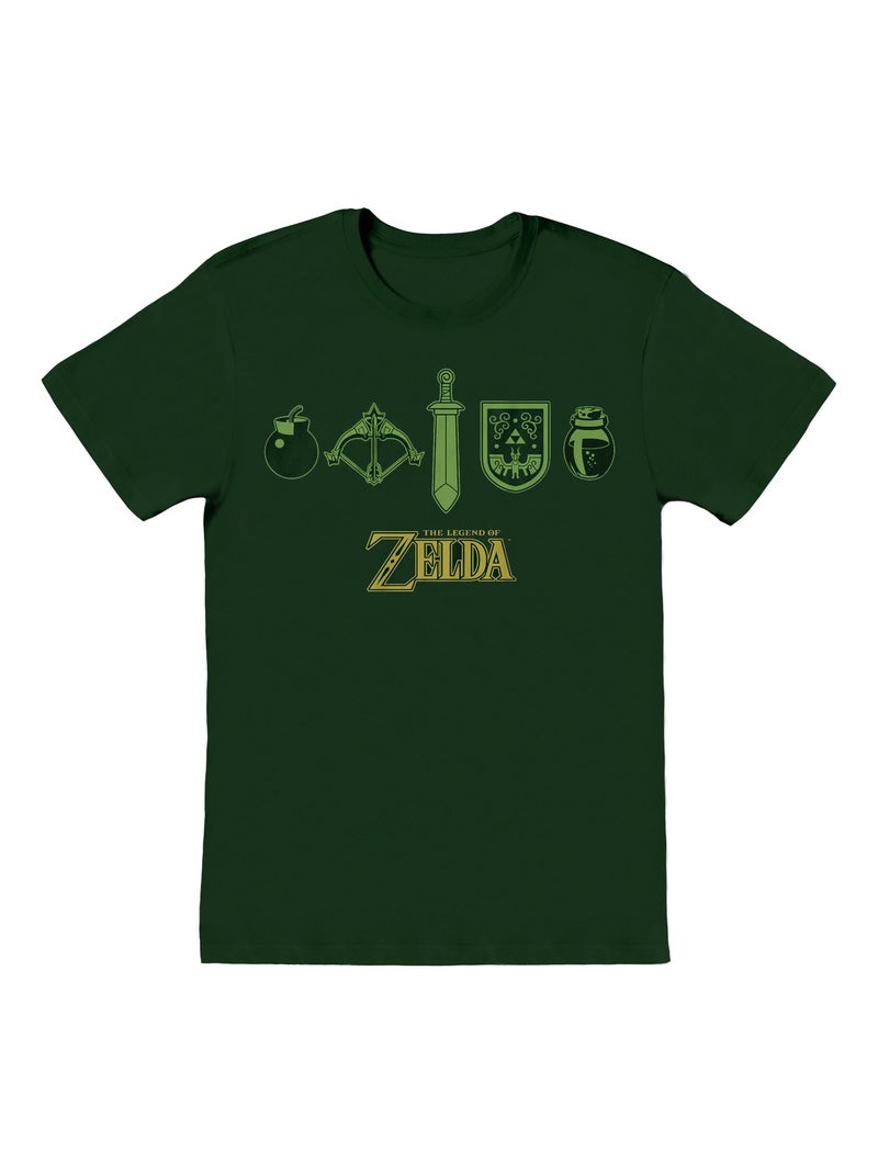 Legend Of Zelda - T-shirt Vert - Kiabi