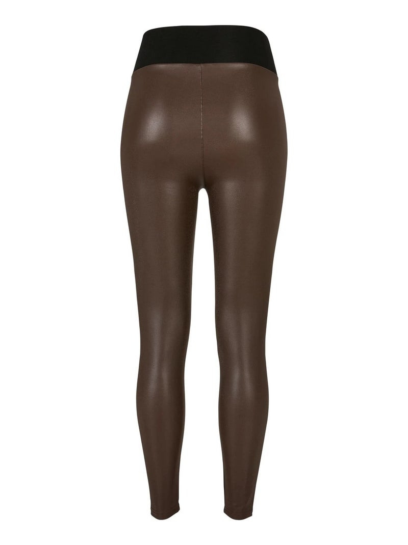 Legging - urban classics Marron - Kiabi