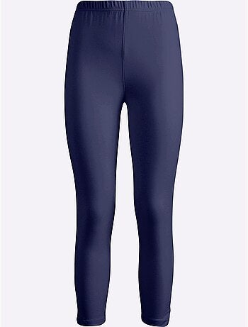 Legging 3/4 avec ceinture élastique et fronces au bas - Taille standard - Moda Vilona