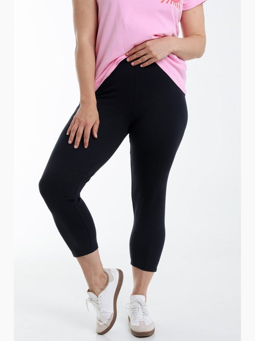 Legging 3/4 en coton bio PAPRIKA - Kiabi