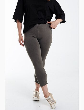 Legging 3/4 en coton bio PAPRIKA