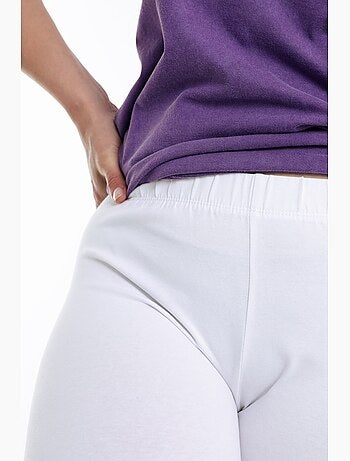 Legging 3/4 en coton bio PAPRIKA