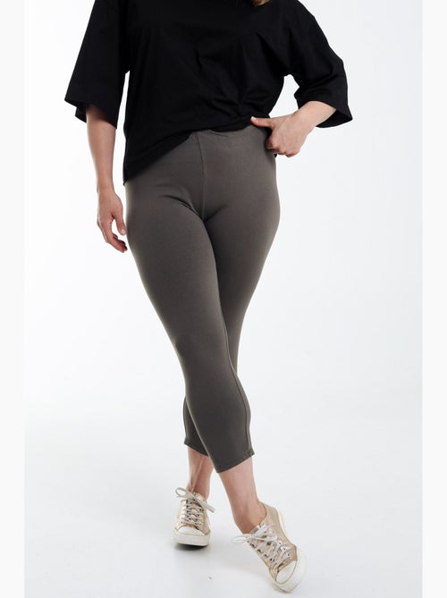 Legging 3/4 en coton bio PAPRIKA - Kiabi