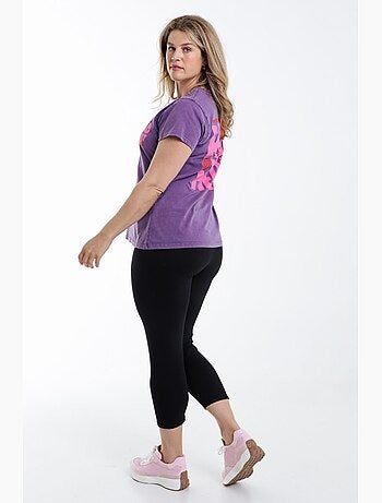 Legging 3/4 en coton bio PAPRIKA
