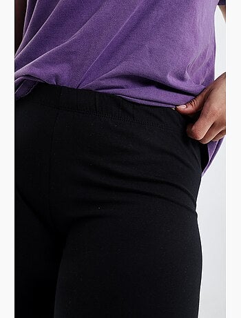 Legging 3/4 en coton bio PAPRIKA