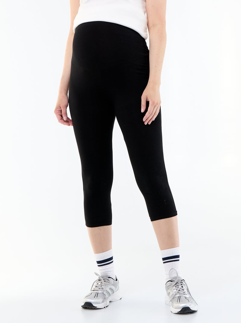 Legging 7/8ème grossesse Noir - Kiabi
