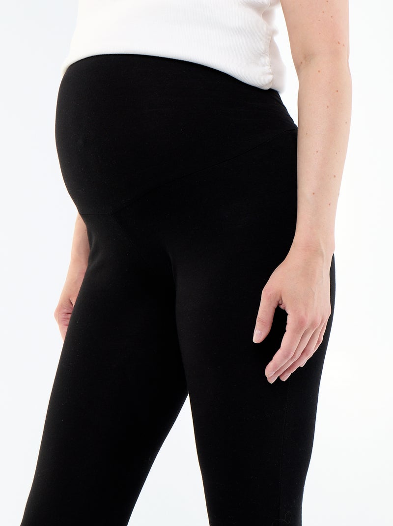 Legging 7/8ème grossesse Noir - Kiabi