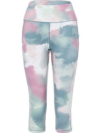 Legging ¾ à taille élastiquée motif/style marbré influential - dare 2b