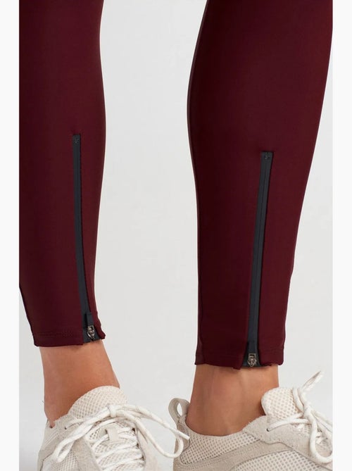 Legging à taille haute, jambe skinny et fermeture zippée dilvin - Kiabi Legging à taille haute, jambe skinny et fermeture zippée dilvin - Kiabi