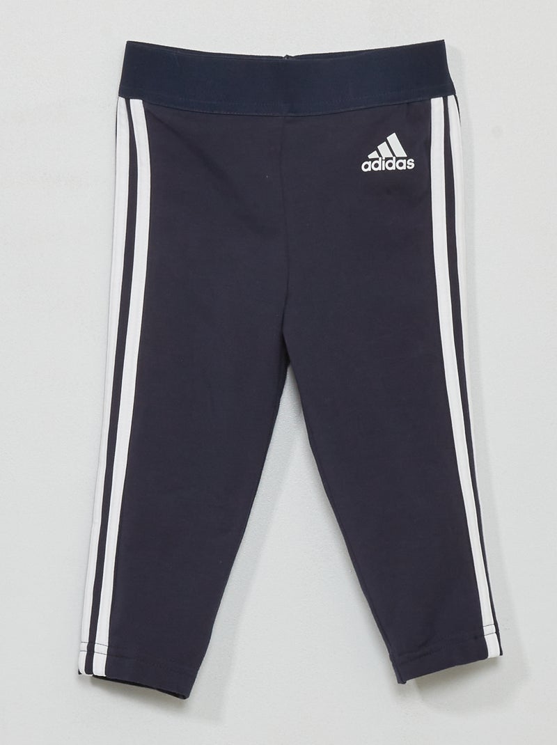 Legging 'adidas' avec bandes Bleu - Kiabi