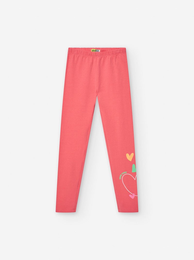 Legging avec Imprimé Orange - Kiabi