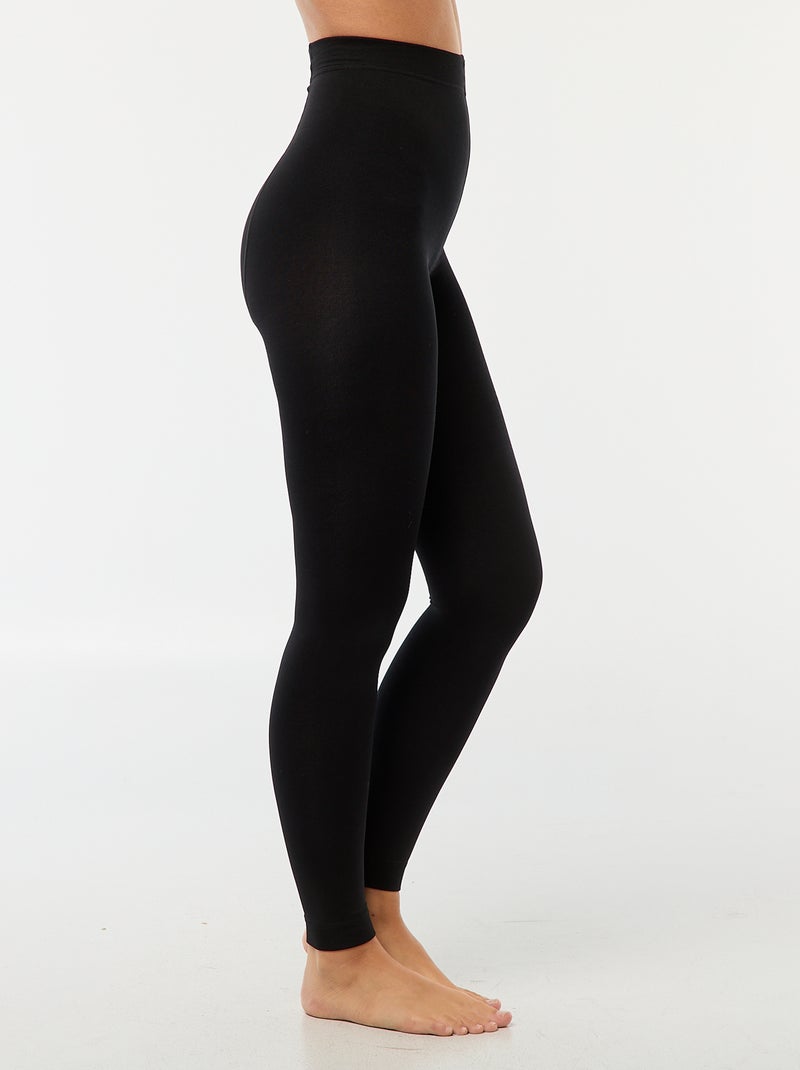 Legging avec intérieur polaire Noir - Kiabi