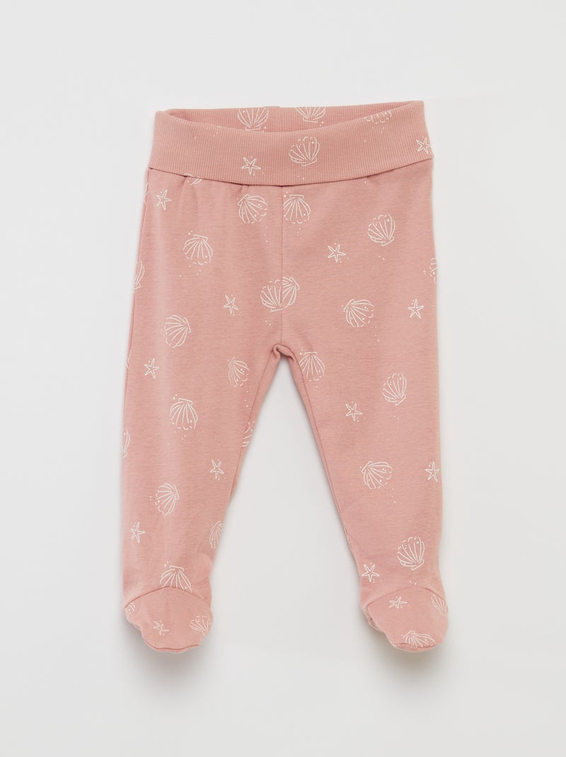 Legging avec pieds ROSE - Kiabi