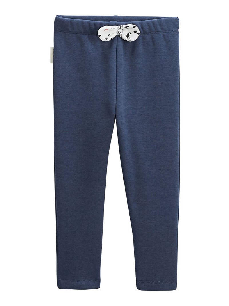 Legging bébé en molleton Bisou Magique Bleu - Kiabi