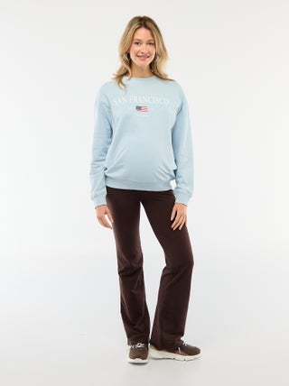 Legging bootcut de maternité