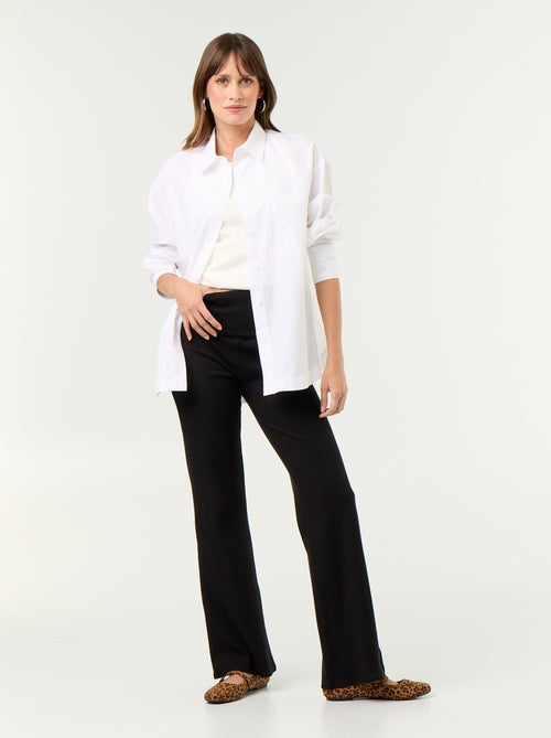 Legging bootcut de maternité - Kiabi