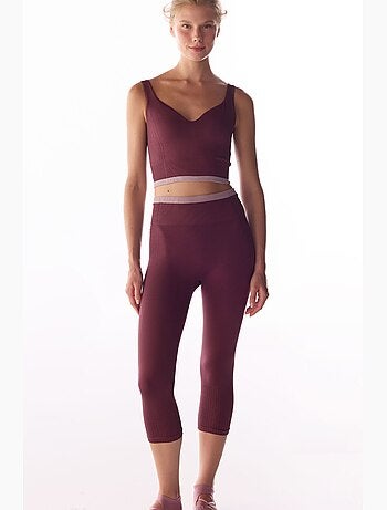 Legging capri sans coutures penti