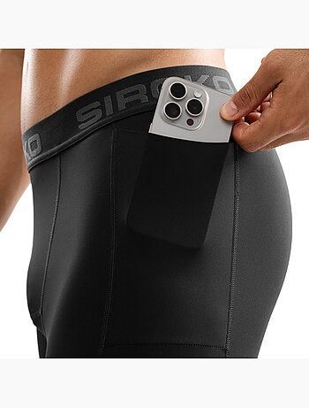 Legging capri sport homme fitness homme enlli