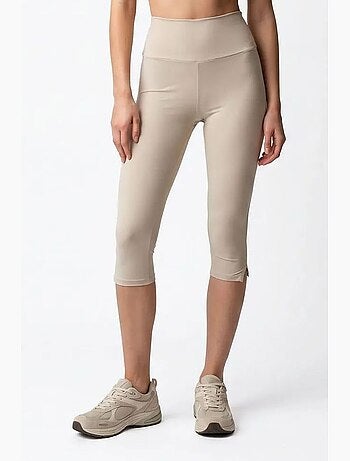 Legging capri taille haute avec fente mixray