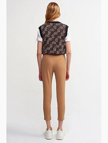 Legging capri taille haute dilvin