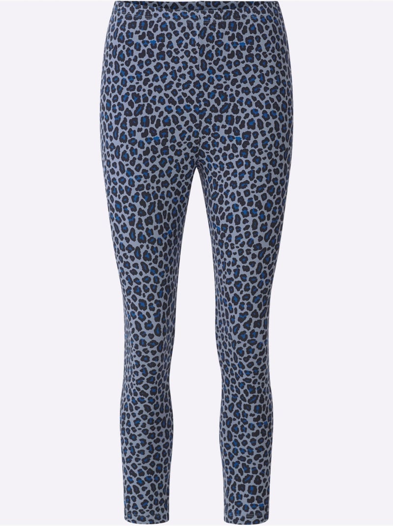 Legging Ceinture élastique Confortable - Taille Standard - Moda Vilona Bleu roi - Kiabi