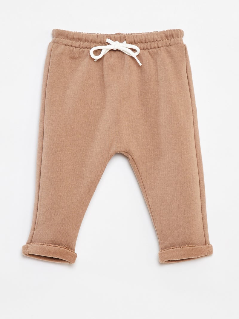 Legging chaud forme sarouel Beige - Kiabi