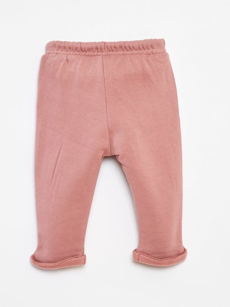 Legging chaud forme sarouel Rose - Kiabi