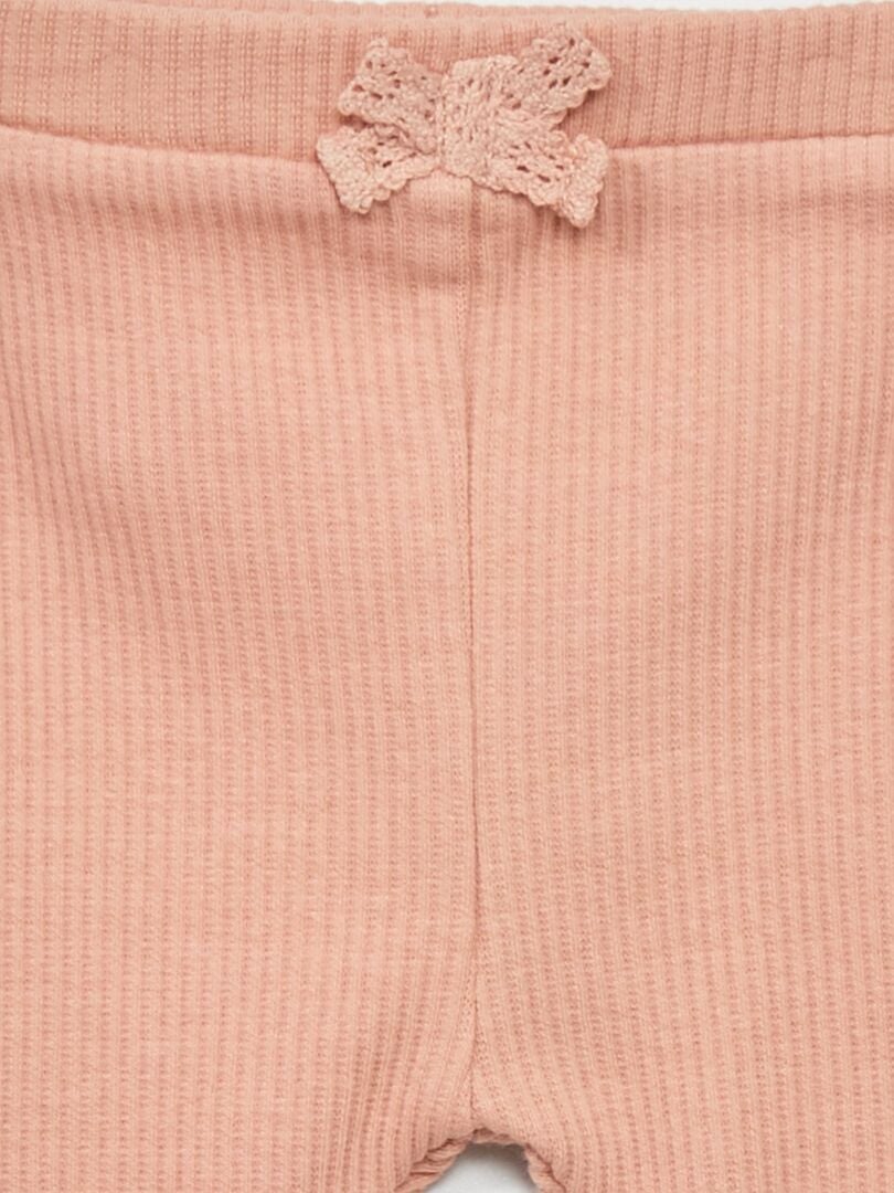 Ensemble 2 Pièces Fille Copper Key - Haut Dentelle Rose/noir Taille 16 - Neuf