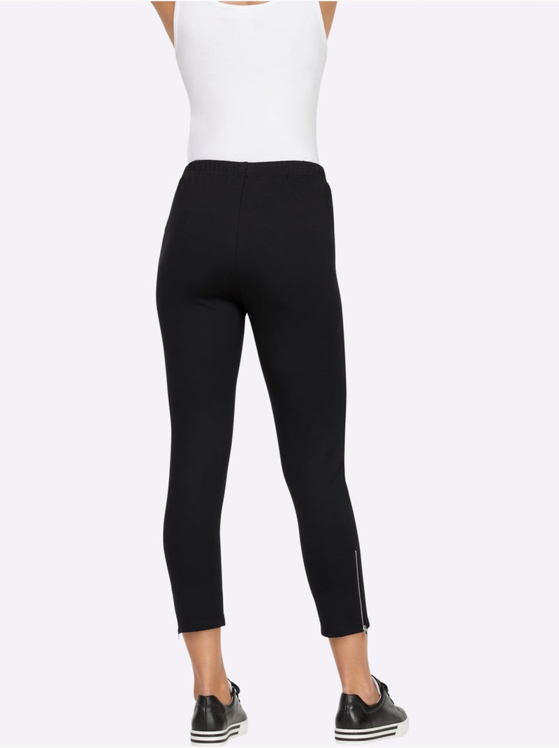 Legging Confort Maximal - Taille Standard - Helline Noir - Kiabi