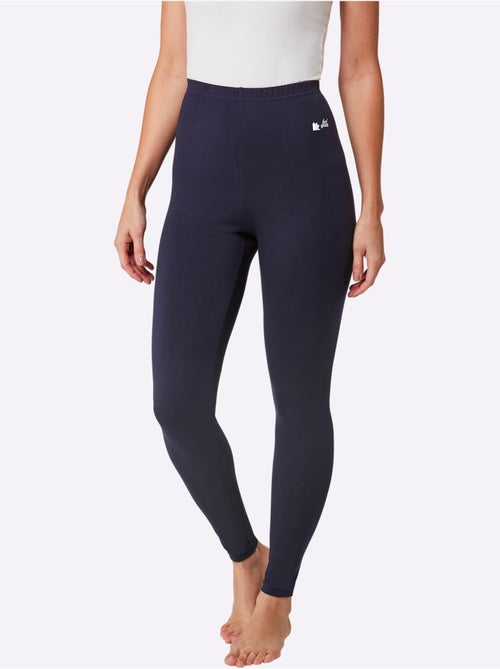 Legging confortable en jersey fin avec ceinture élastique et logo imprimé - Taille standard - Witt - Kiabi Legging confortable en jersey fin avec ceinture élastique et logo imprimé - Taille standard - Witt - Kiabi