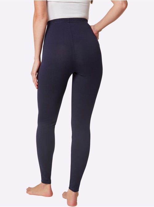 Legging confortable en jersey fin avec ceinture élastique et logo imprimé - Taille standard - Witt - Kiabi Legging confortable en jersey fin avec ceinture élastique et logo imprimé - Taille standard - Witt - Kiabi