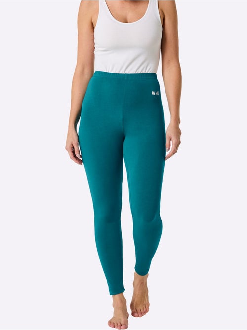 Legging confortable en jersey fin avec ceinture élastique et logo imprimé - taille standard - witt - Kiabi
