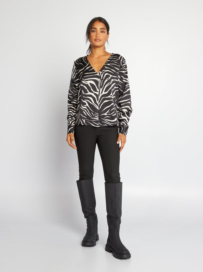 Legging Running Femme Hue - Noir Côtelé - Taille Haute - Taille S - Neuf Sans étiquette