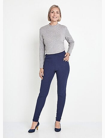 Legging côtelé taille élastiquée - Afibel